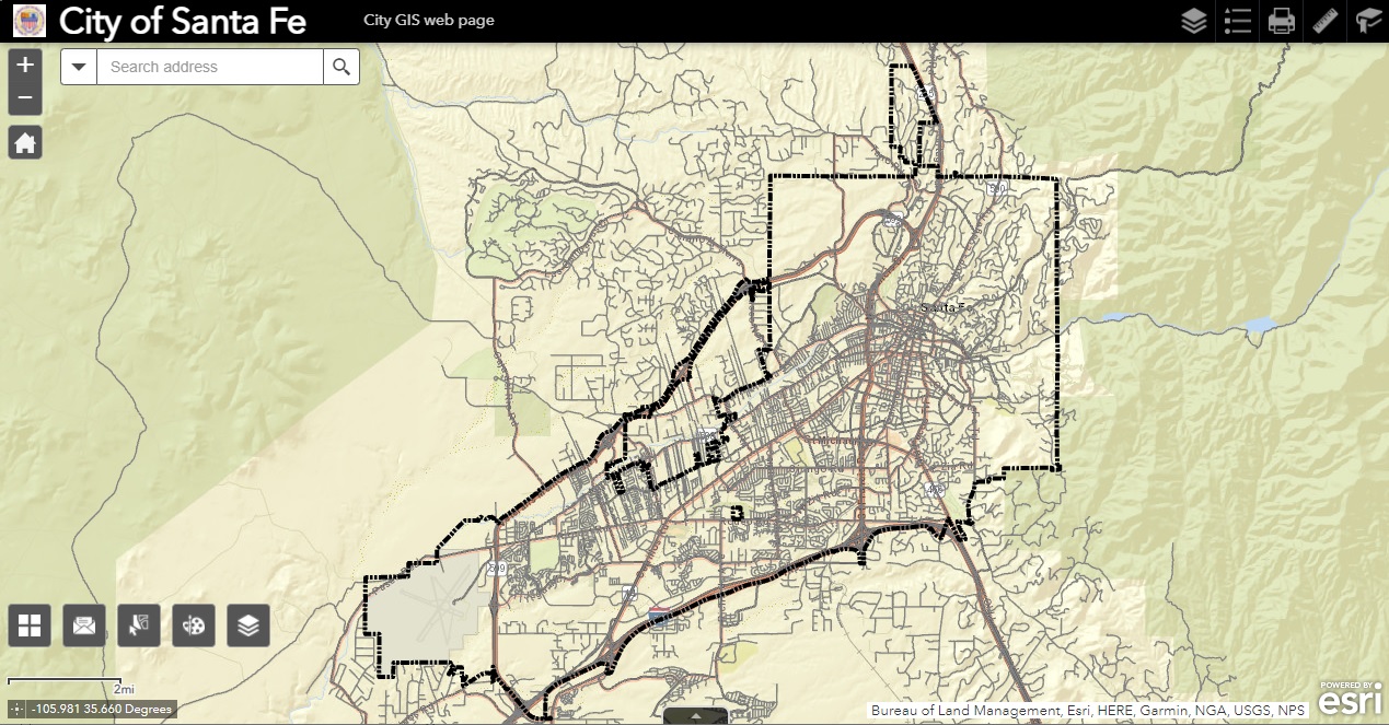 City Of Santa Fe Gis Gis | City Of Santa Fe, New Mexico