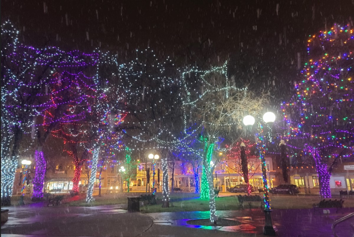 Annual Holiday Plaza Lighting City of Santa Fe