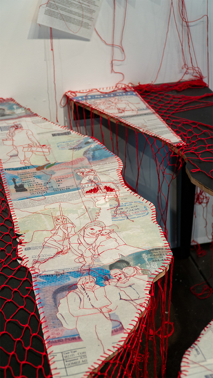 Photo of TABLE gallery opening from April 2026