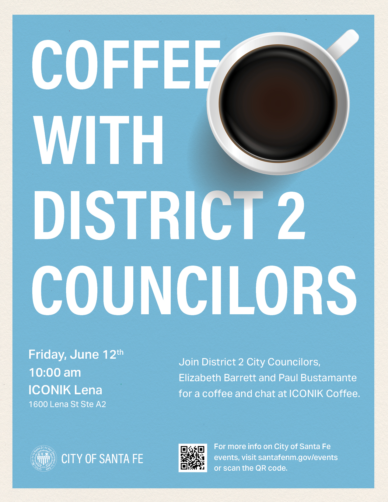 Coffee with Councilors graphic
