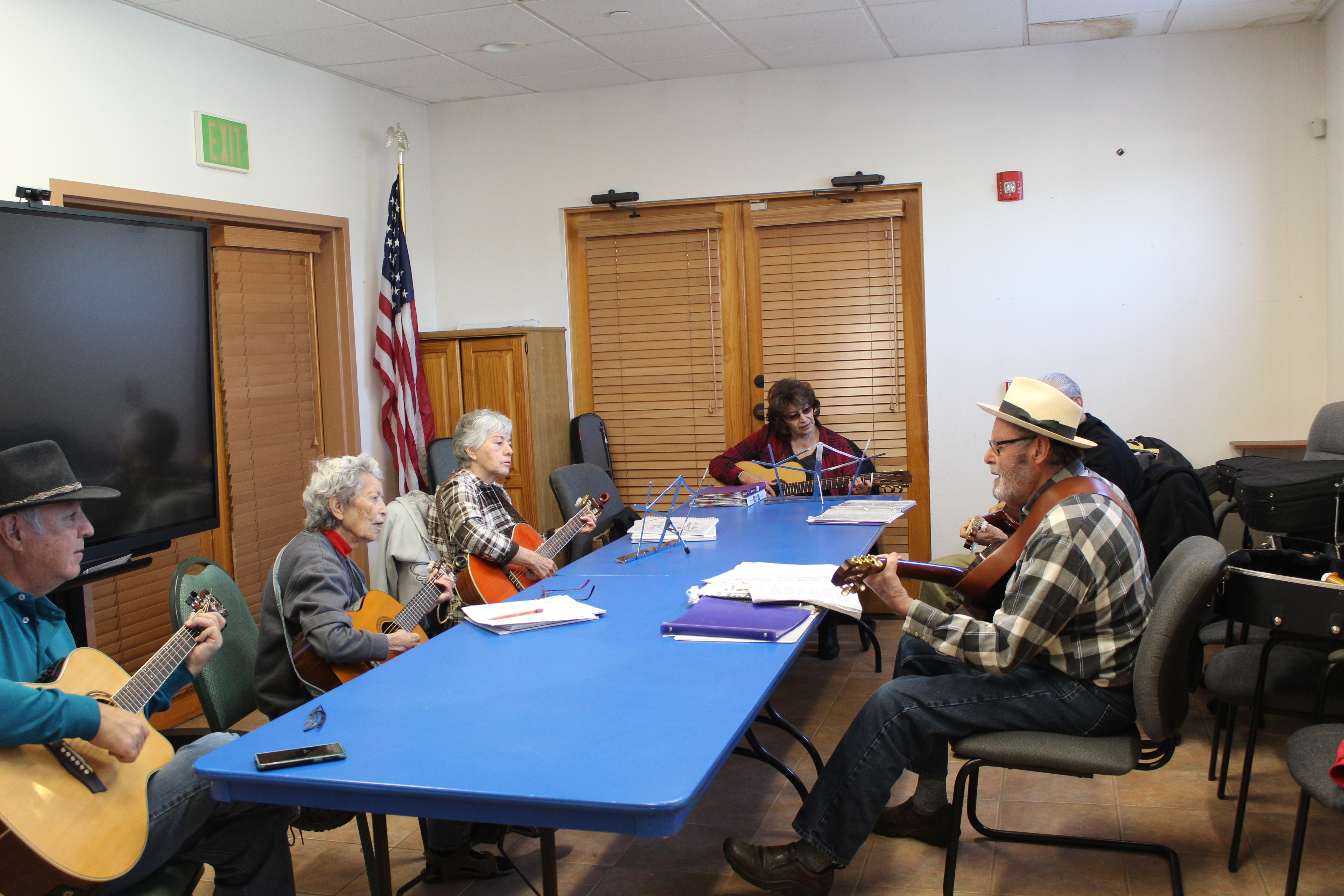 Guitar Class in Session