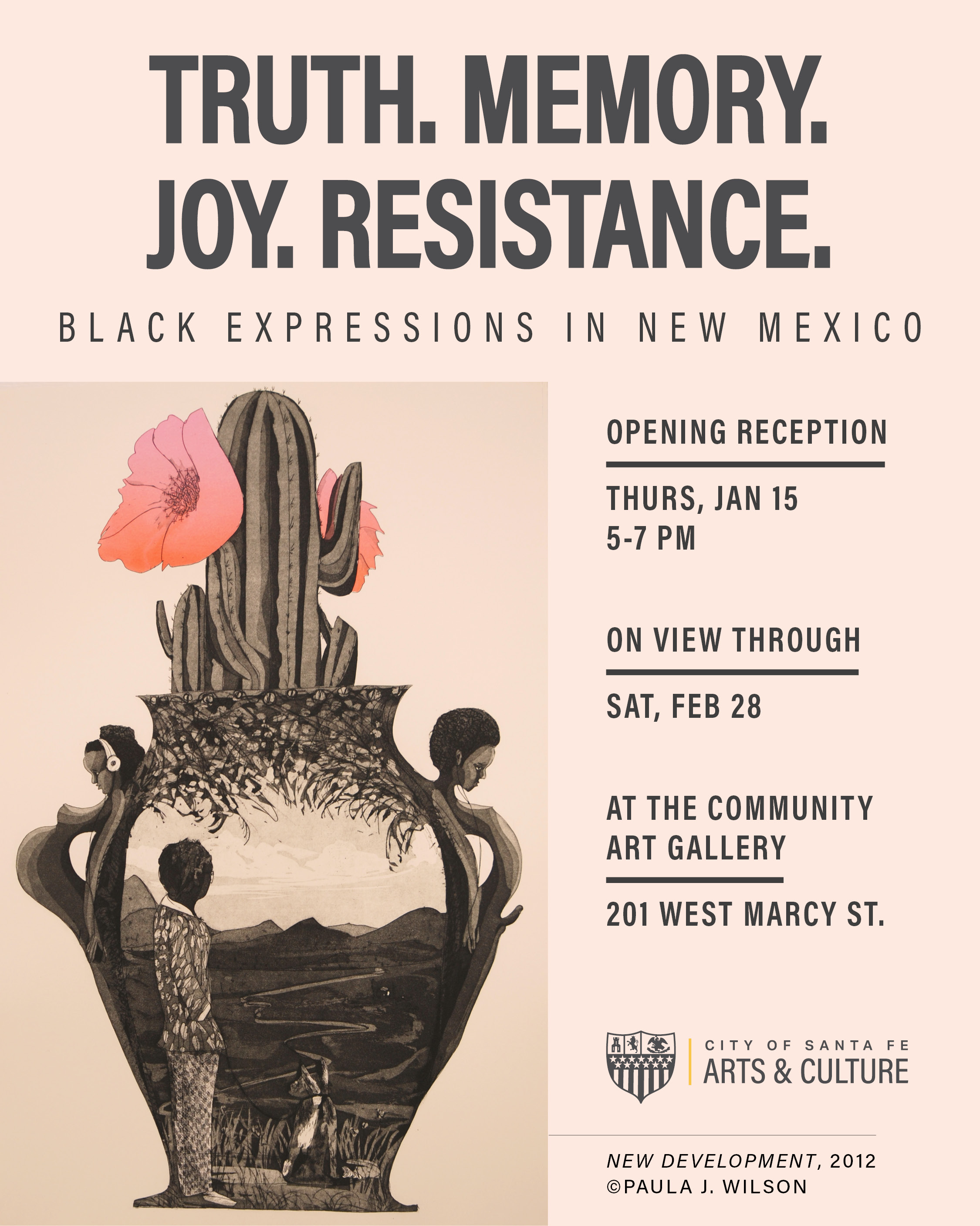 Truth, Memory, Joy, Resistance exhibition image