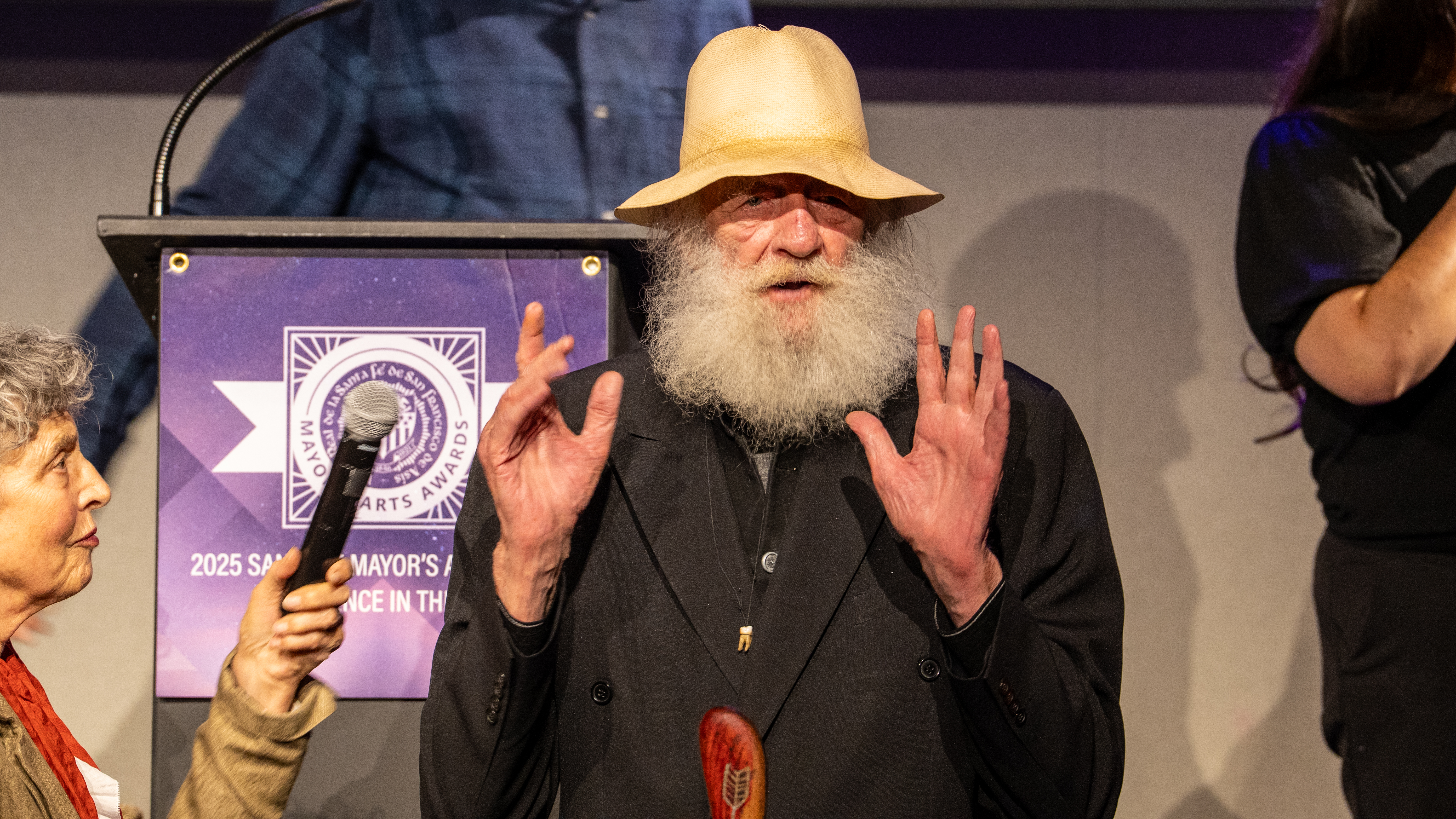 Photo of Mayor Webber handing out award at the 2025 MAA ceremony