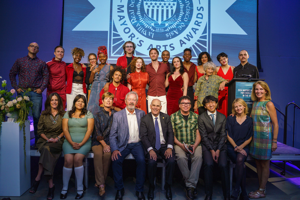 The 2024 Mayor's Art Awards for Excellent in the Art Awardees. 